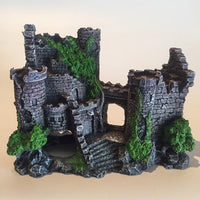 HKM-860499 European Style Resin Castle Decoration for Aquariums - 17 x 6 x 13 cm