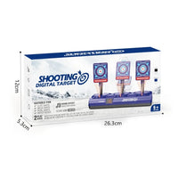 HKM-860627 Electric Light Sound Target Machine for Kids - Shooting Practice Toy Ages 5-13