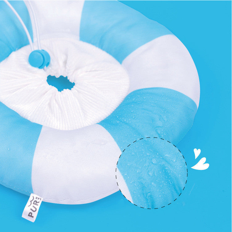 HKM-860691 Ruffled Collar for Cats and Dogs in Soft Cloth Material