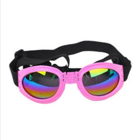 HKM-860819 Foldable Waterproof Dog Sunglasses with UV Protection for Medium Pets