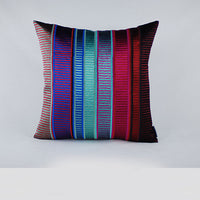 HKM-860883 Retro Striped Big Hug Pillowcase in Gradient Colors - 51x51cm & 30x50cm