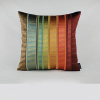 HKM-860883 Retro Striped Big Hug Pillowcase in Gradient Colors - 51x51cm & 30x50cm