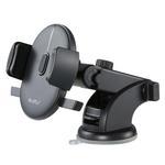 HKM-860883 Telescopic Mobile Navigation Bracket for Smartphones - Black and Yellow
