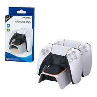 HKM-861011 Dual Charger for PS5 Wireless Gamepad - Efficient Charging Station for PS5 Controllers