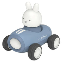 HKM-861075 Cute Animal Friction Car Toys for Kids – Rabbit and Dinosaur Design with Light, Pull Back Action, Ages 5 and Up