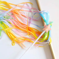HKM-861139 Feather Fairy Tassel Cat Playset - Colorful Polyester Cat Stick Toys (30-40cm)