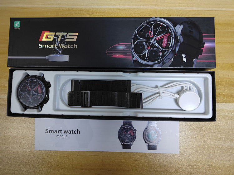 HKM-861331 Smart Watch with Bluetooth Calling, Music Control, Heart Rate Monitor, Blood Pressure, Blood Oxygen, and Weather Features