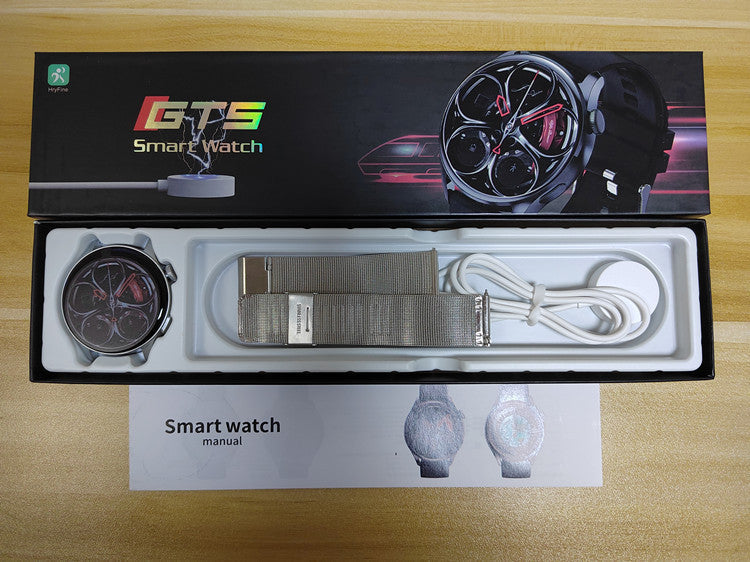 HKM-861331 Smart Watch with Bluetooth Calling, Music Control, Heart Rate Monitor, Blood Pressure, Blood Oxygen, and Weather Features