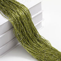 HKM-861523 Flashing Silver Thread Door Curtain - Modern Silk Design, Multiple Colors, 3x3 Meters