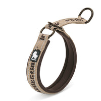 HKM-861523 Pet Dog Collar Traction Diving Fabric Adjustable Reflective Soft