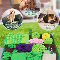HKM-861587 Pet Sniffing Pad Feeding Pad Anti-choke Training Sniffing Pad