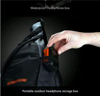HKM-861715 Anti-Stress Earphone Storage Bag - Durable Plastic, 50kg Load Capacity, Compact Size 88x68x40mm
