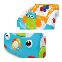 HKM-861779 3 in 1 Baby Walker with Music and Light, Ride-On Toy for Infants and Toddlers, Unisex, Age 0 to 4 Years