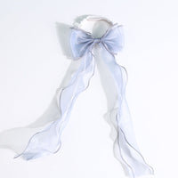 HKM-861843 Adjustable Polka Dot Bowknot Cat Collar - Organza Fairy Style for Cats, 17-33cm