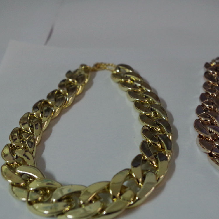 HKM-861971 Gold-Plated Pet Dog Necklace - Adjustable Sizes Available