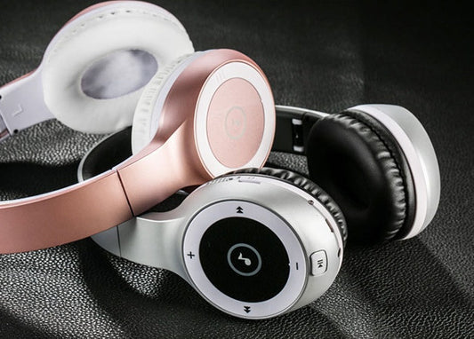 HKM-862035 Bluetooth Stereo Headset with Built-in Microphone, Hi-Fi Sound, and 40 Hours Playback Time