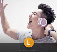HKM-862035 Bluetooth Stereo Headset with Built-in Microphone, Hi-Fi Sound, and 40 Hours Playback Time