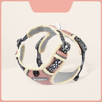HKM-862163 Adjustable Nylon Chest Strap and Leash Set for Dogs in Multiple Colors