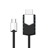 HKM-862163 Type-C to HDMI 4K Video Cable, 2M Copper Mobile Phone Adapter for TV Output