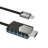 HKM-862163 Type-C to HDMI 4K Video Cable, 2M Copper Mobile Phone Adapter for TV Output