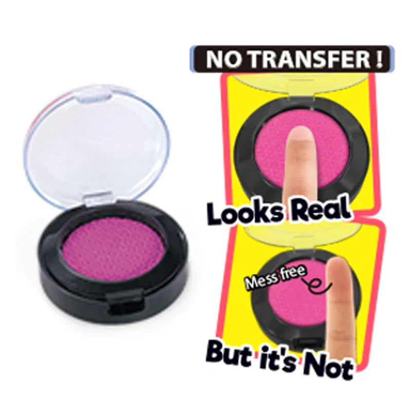 KTX-862227 Children's Play Makeup Set with Brushes, Blusher, Lipstick, and Eyeshadow Compact for Creative Pretend Play