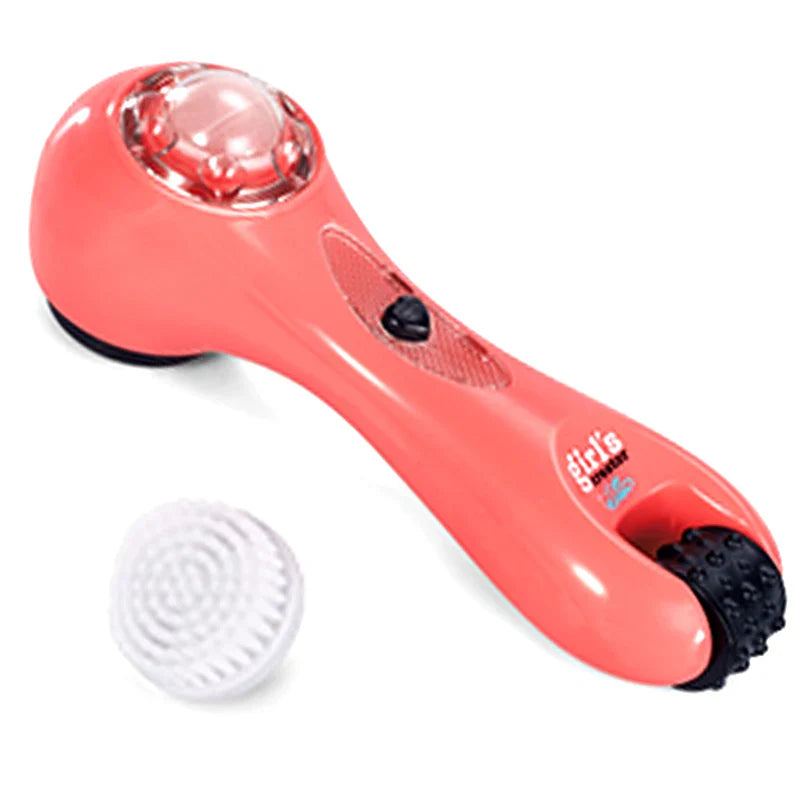 KTX-862227 Children's Play Makeup Set with Brushes, Blusher, Lipstick, and Eyeshadow Compact for Creative Pretend Play