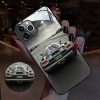 HKM-862227 Luminous TPU and Glass Back Cover for Popular Smartphone Models