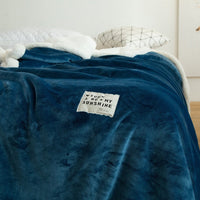 HKM-862291 Elegant Sofa Cover Blanket - Cozy Polyester Wrap in Various Stylish Colors