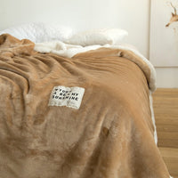 HKM-862291 Elegant Sofa Cover Blanket - Cozy Polyester Wrap in Various Stylish Colors
