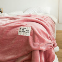 HKM-862291 Elegant Sofa Cover Blanket - Cozy Polyester Wrap in Various Stylish Colors