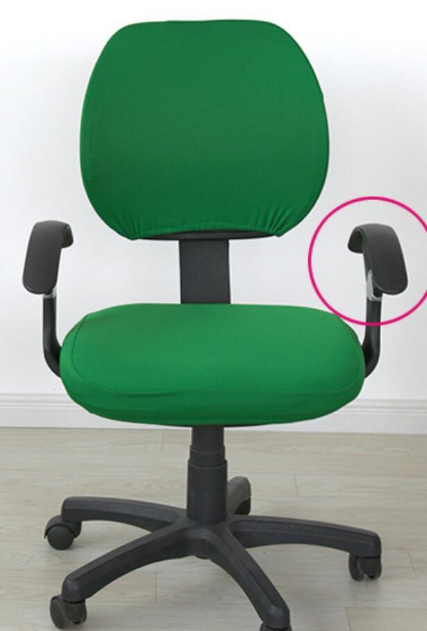 HKM-862355 Stretchable Office Chair Cover with Armrest – Universal Fit, Soft Polyester & Spandex Design