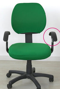 HKM-862355 Stretchable Office Chair Cover with Armrest – Universal Fit, Soft Polyester & Spandex Design
