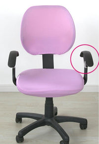 HKM-862355 Stretchable Office Chair Cover with Armrest – Universal Fit, Soft Polyester & Spandex Design