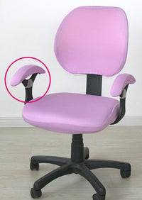 HKM-862355 Stretchable Office Chair Cover with Armrest – Universal Fit, Soft Polyester & Spandex Design