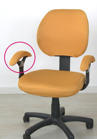 HKM-862355 Stretchable Office Chair Cover with Armrest – Universal Fit, Soft Polyester & Spandex Design