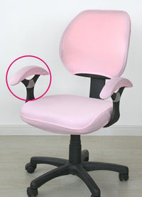 HKM-862355 Stretchable Office Chair Cover with Armrest – Universal Fit, Soft Polyester & Spandex Design