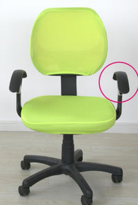 HKM-862355 Stretchable Office Chair Cover with Armrest – Universal Fit, Soft Polyester & Spandex Design