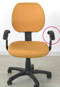 HKM-862355 Stretchable Office Chair Cover with Armrest – Universal Fit, Soft Polyester & Spandex Design