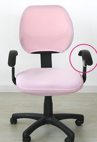 HKM-862355 Stretchable Office Chair Cover with Armrest – Universal Fit, Soft Polyester & Spandex Design