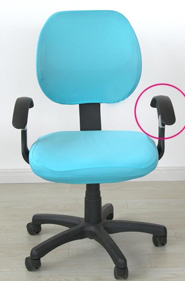 HKM-862355 Stretchable Office Chair Cover with Armrest – Universal Fit, Soft Polyester & Spandex Design