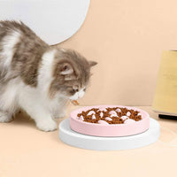 HKM-862739 Dogs And Cats Slow Feeding Bowl Pet Bowl Cat Slow Tableware Feeder