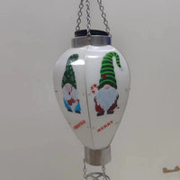 HKM-862739 Solar Powered Outdoor Hot Air Balloon Lantern for Garden and Holiday Decor 30cm