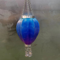 HKM-862739 Solar Powered Outdoor Hot Air Balloon Lantern for Garden and Holiday Decor 30cm