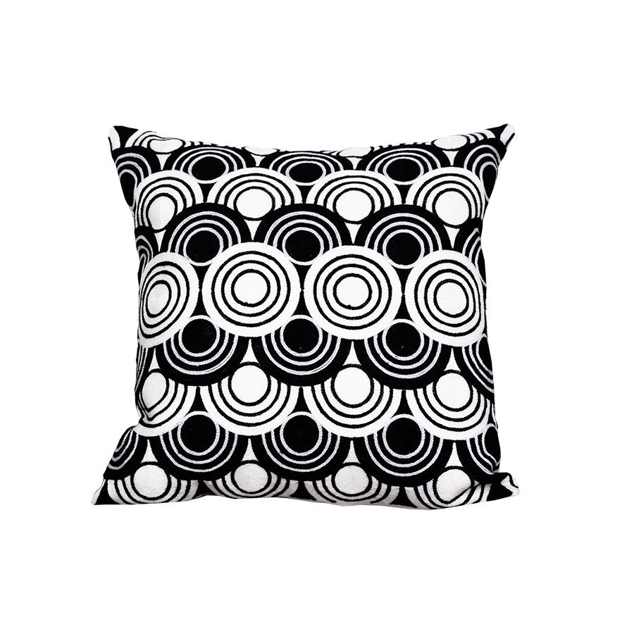 HKM-862803 Modern Geometric Abstract Cotton Pillowcase 45x45cm in Various Patterns