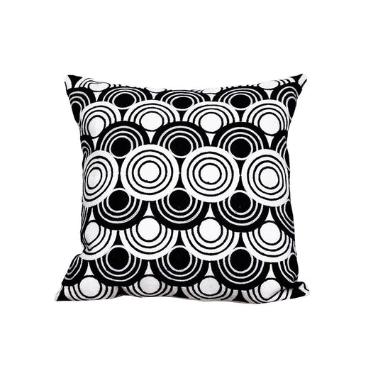 HKM-862803 Modern Geometric Abstract Cotton Pillowcase 45x45cm in Various Patterns