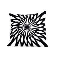 HKM-862803 Modern Geometric Abstract Cotton Pillowcase 45x45cm in Various Patterns