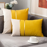 HKM-863123 Velvet Sofa Pillowcase for Bedside and Living Room - Stylish and Comfortable Waist Support