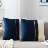 HKM-863123 Velvet Sofa Pillowcase for Bedside and Living Room - Stylish and Comfortable Waist Support