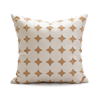 HKM-863187 Nordic Style Solid Color Geometric Design Pillow Cover - 30x50cm & 45x45cm Options