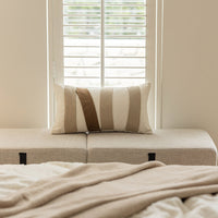 HKM-863187 Nordic Style Solid Color Geometric Design Pillow Cover - 30x50cm & 45x45cm Options